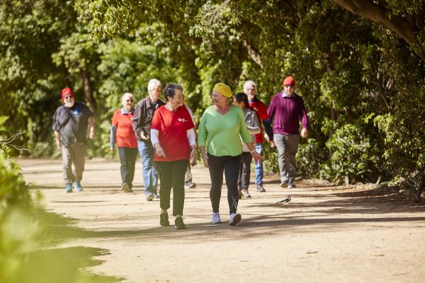 Being active in green spaces